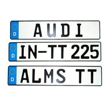  Car License Plates (Автомобиль номерные знаки)