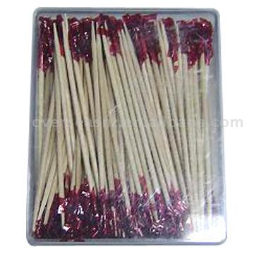  Frilled Toothpicks (Cure-dents à jabot)