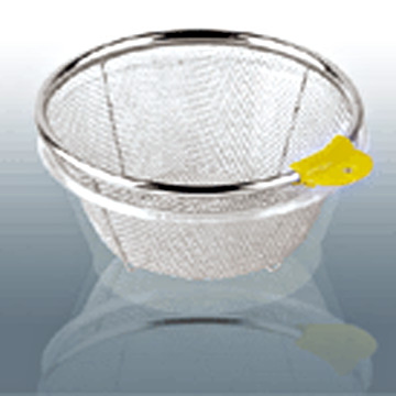  Steel Net Basket with Plastic Bowl ( Steel Net Basket with Plastic Bowl)