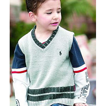 Kids `Sleeveless Pullover (Kids `Sleeveless Pullover)