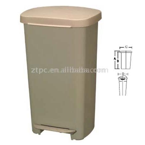  Plastic Garbage Can, Dustbin, Trash Can, Waste Bin (Пластиковый мусор Может, Dustbin, Trash Can, мусорное ведро)