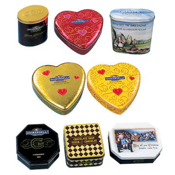  Chocolate Tin Boxes (Шоколад жестяные коробки)