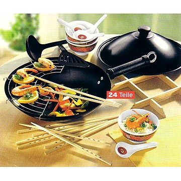  19pc Wok Set (Wok Set 19pc)