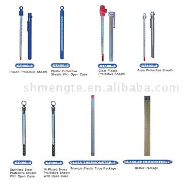  Pocket Case Glass Thermometers (Карманных дел стеклянные термометры)