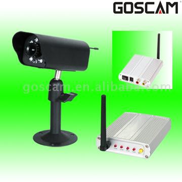  2.4GHz Day/Night Wireless CCD Camera Kit (2,4 jour / nuit sans fil CCD Camera Kit)