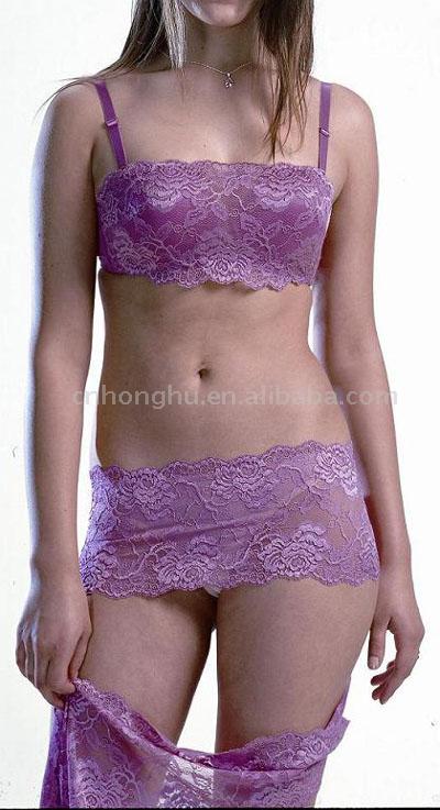  Lace Underwear Set (Sous-vêtements en dentelle Set)