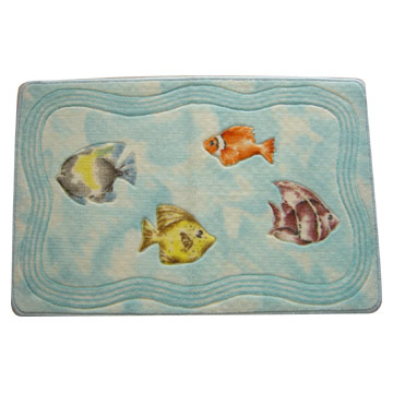  Printed Bath Mat (Печатный коврик для ванной)