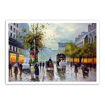  Oil Painting (Street View) (Масляной живописи (Str t View))