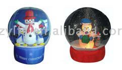  Christmas Air Blown Inflatable Snow Globe (Noël air soufflé gonflable Snow Globe)