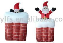  Christmas Air-Blown Inflatable Pop-Up Santa Claus (Noël Air Blown gonflable Pop-Up Santa Claus)