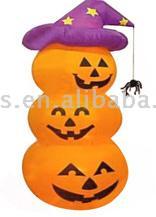  Inflatable Halloween Pumpkin Goup with Spider ( Inflatable Halloween Pumpkin Goup with Spider)