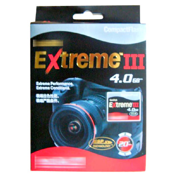  Extreme III CF Card 4 G (Carte CF Extreme III 4 G)