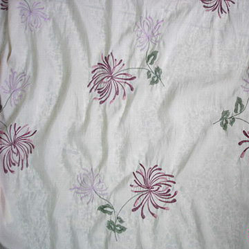  Chrysanthemum Style Embroidered Taffeta (Chrysanthemum Style taffetas brodé)