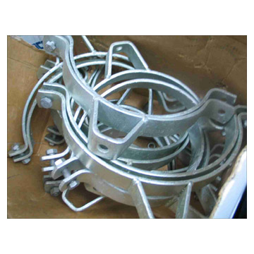  Stamped and Carbon Steel Pipe Clamps (Штампованные и углеродистая сталь Хомуты для труб)