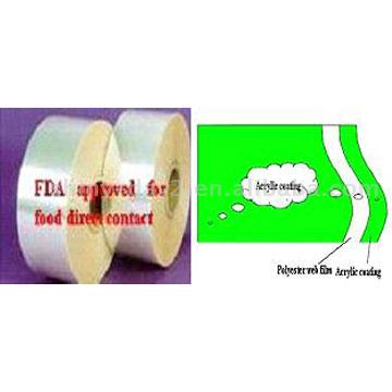  Polyester (PET) Film both Sides Coated with Acrylic ( Polyester (PET) Film both Sides Coated with Acrylic)