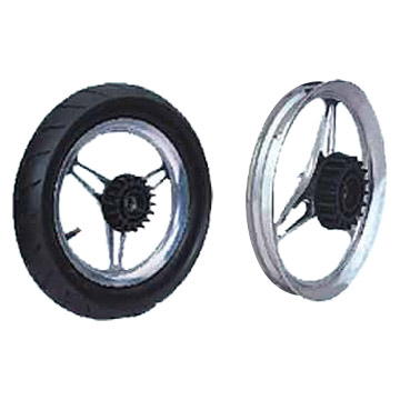  Aluminum Alloy Wheels (Roues en alliage d`aluminium)