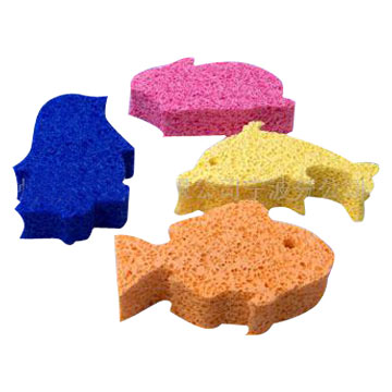  Bath Sponge (Animal Style) (Ванная Sponge (зверином стиле))