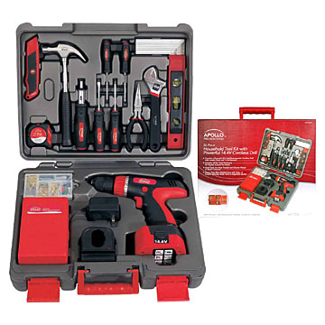  56pc Household Tool Kit (56pc des ménages Tool Kit)