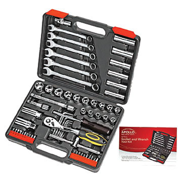  63pc Socket and Wrench Set (63pc розетку и торцевых ключей)