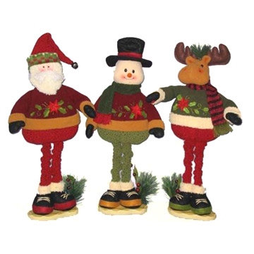  Electric Santa / Snowman / Moose with Stretchable Leg ( Electric Santa / Snowman / Moose with Stretchable Leg)