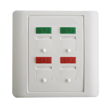  Four Port Wall Plate ( Four Port Wall Plate)