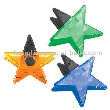  Star Shape Magnet Clip (Star forme de l`aimant Clip)