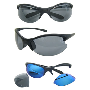  Sports Sunglasses with Replaceable Lens ( Sports Sunglasses with Replaceable Lens)