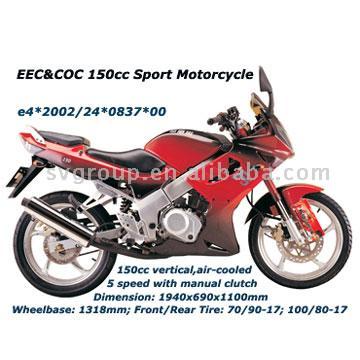  EEC & COC 150cc Sport Motorcycle ( EEC & COC 150cc Sport Motorcycle)