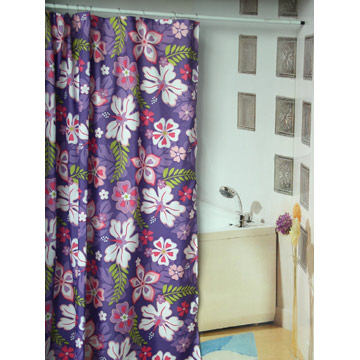  Printed Shower Curtain (Imprimé rideau de douche)