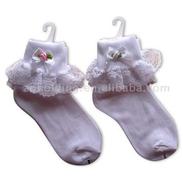  Nylon Lace Socks (Dentelle de nylon Chaussettes)