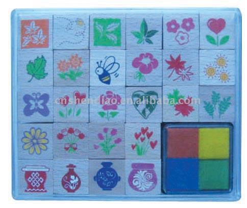  Wooden Stamp Set ( Wooden Stamp Set)