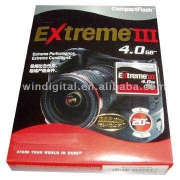  EXTREM III CF 4GB Card (EXTREM III CF Card 4GB)