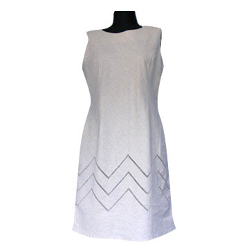  Linen Embroidered Dress ( Linen Embroidered Dress)