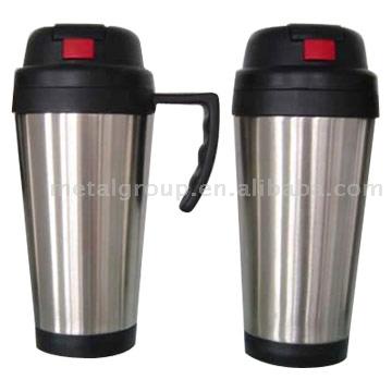  Stainless Steel Auto Mugs (Stainless Steel Auto Mugs)