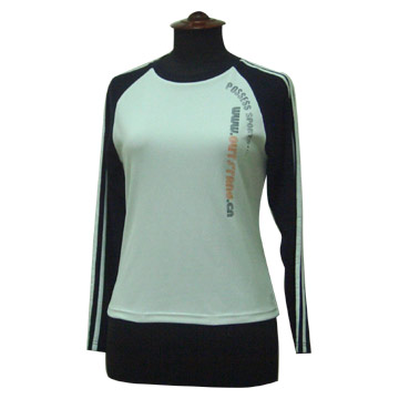  Ladies` Long Sleeve T-Shirt (Ladies `Long Sleeve T-Shirt)