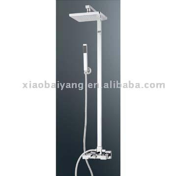  Exposed Double Handle Bath Mixer (Exposed Double ручки ванной смеситель)