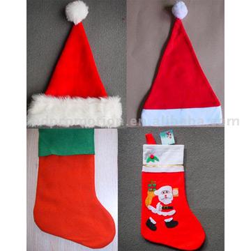  Santa Claus Hat and Christmas Boot (Дед Мороз и Рождество Hat Boot)