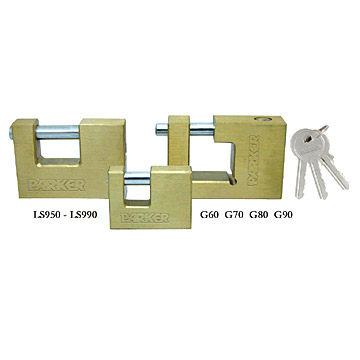  Brass Padlock Rectangular Type ( Brass Padlock Rectangular Type)