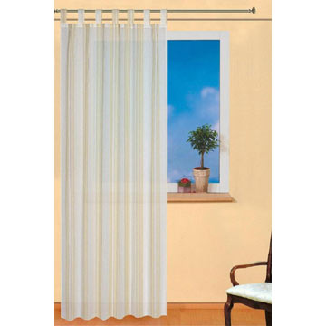  Yarn-Dyed Crossing Linen Curtain ( Yarn-Dyed Crossing Linen Curtain)