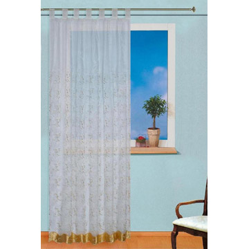  Voile Embroidered Curtain ( Voile Embroidered Curtain)