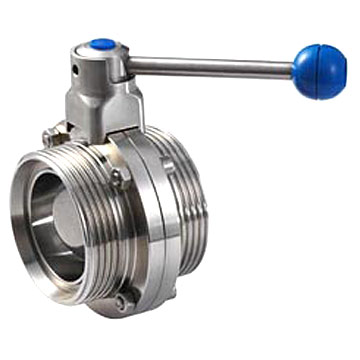  Sanitary Threaded Butterfly Valve ( Sanitary Threaded Butterfly Valve)