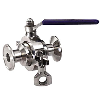  Sanitary Clamped Non-Resort Ball Valve (Sanitaires fixés au niveau du non-recours Ball Valve)