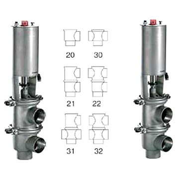  Sanitary Pneumatic Stop Reversing Valve (Санитарно пневматический клапан задние стоп)