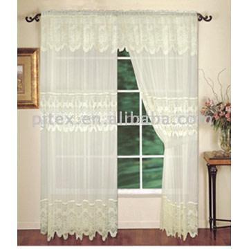  100% Lace Curtain (100% rideau de dentelle)