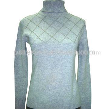  Ladies`s Embroidery Cashmere Sweater (Ladies`s Embroidery Cashmere Sweater)