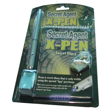  Stationery Set (Secret Agent) (Канцелярский набор (Секретный агент))