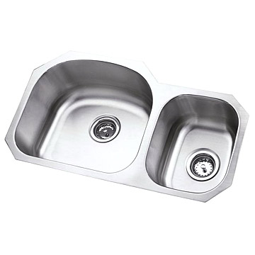  Stainless Steel Sink (Double-Bowl)