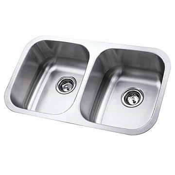  Stainless Steel Sink (Double-Bowl)