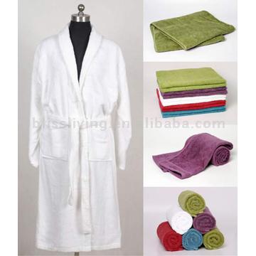  Bath Robe & Towel (Peignoir et serviettes de bain)