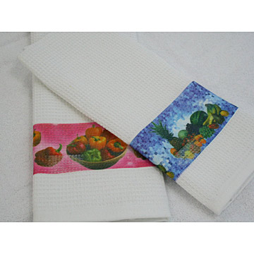  Tea Towel, Kitchen Towel (Torchon, Cuisine Serviette)